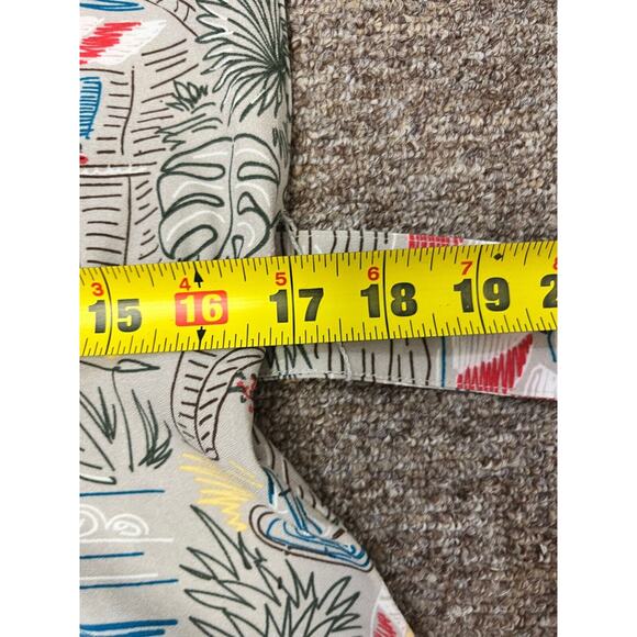 Denim & Co. Shirt Dress Belted Waist Printed Midi Multicolor Women's Size S - Picture 9 of 12